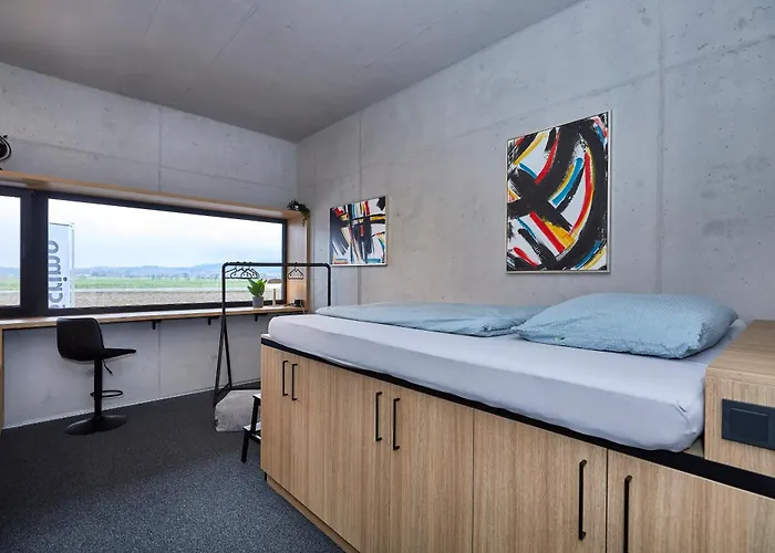 Апартаменти Miniloft Leonding - 24h Self-check-in - Free Parking Лінц